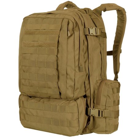 CONDOR OUTDOOR PRODUCTS 3 DAY ASSAULT PACK, COYOTE BROWN 125-498